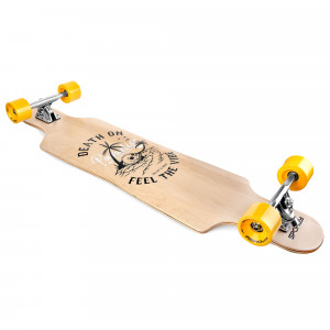 Spokey LONGBAY Longboard 94 x 23,5 cm, ABEC7 