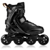 Spokey PRIME PRO Roleri, crno-zlatni, ABEC9 Carbon, vel 39-47 (prikaz, ostalo). 