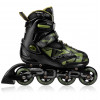 Spokey MAKAN koturaljke, crno-kaki zelene, ABEC9 Carbon, vel 32-43 (prikaz, ostalo). 