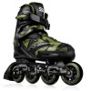 Spokey MAKAN koturaljke, crno-kaki zelene, ABEC9 Carbon, vel 32-43 (prikaz, ostalo). 