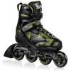 Spokey MAKAN koturaljke, crno-kaki zelene, ABEC9 Carbon, vel 32-43 (prikaz, ostalo). 