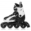 Spokey ORI koturaljke, crno-bijele, ABEC9 Carbon, vel 33-36 