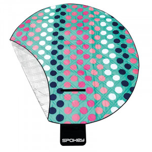 Spokey PICNIC DOTS Okrugla piknik deka promjera 140 cm 