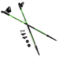 Spokey MEADOW II Hole Nordic Walking 2-dijelni, Antishock sustav, crno-zeleni. Spokey MEADOW II Hole Nordic Walking 2-dijelni, Antishock sustav, crno-zeleni.