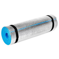 Spokey EIGER Turistička dvoslojna prostirka za spavanje s aluminijskom izolacijom, 180 x 50 x 0,8 cm 