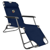 Spokey TAMPICO Sklopiva stolica/ležaljka 2 u 1, tamnoplava Spokey TAMPICO Sklopiva stolica/ležaljka 2 u 1, tamnoplava