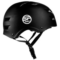 NINJA Junior kaciga, 54-61 cm, crna