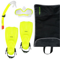 BOJKO Junior set za ronjenje, veličina S - M, maska + dihač + peraje 